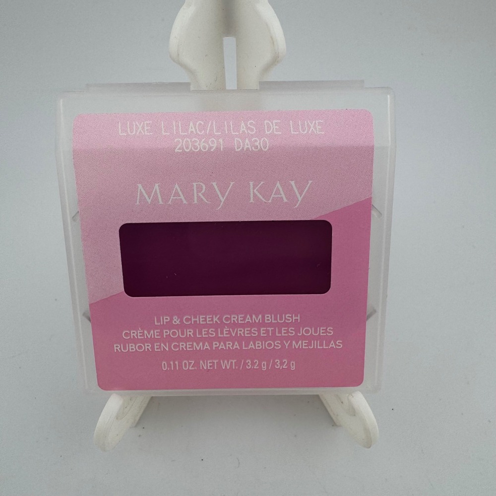 Mary Kay Lip & Cheek Cream Blush 0.11oz "Luxe Lilac" Cream Multi-Use 203691 DA30